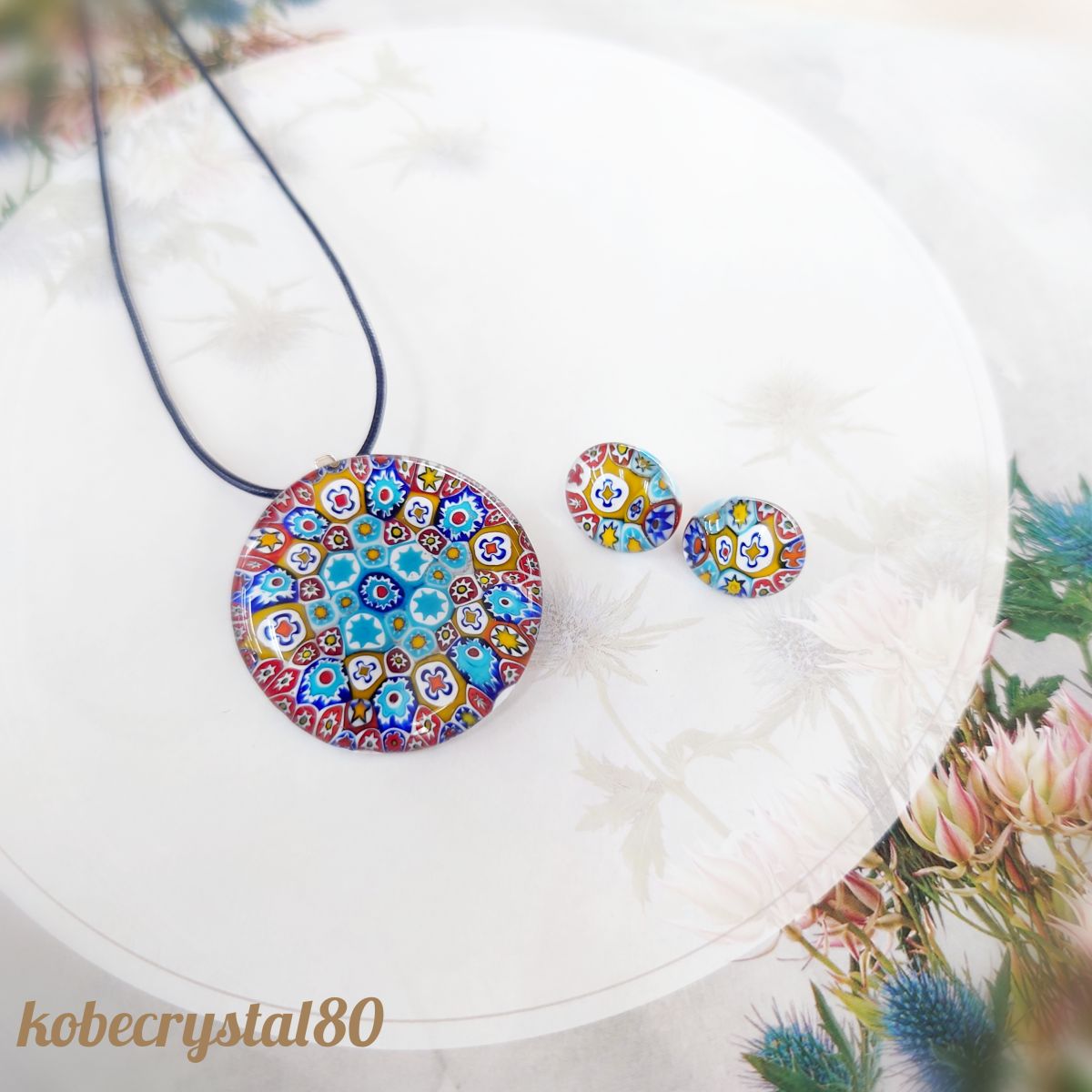 大人のヴェネチアンガラスペンダント作り